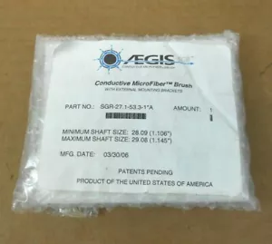 1 NIB AEGIS SGR-27.1-53.3-1*A SGR2715331A CONDUCTIVE MICROFIBER BRUSH - Picture 1 of 2