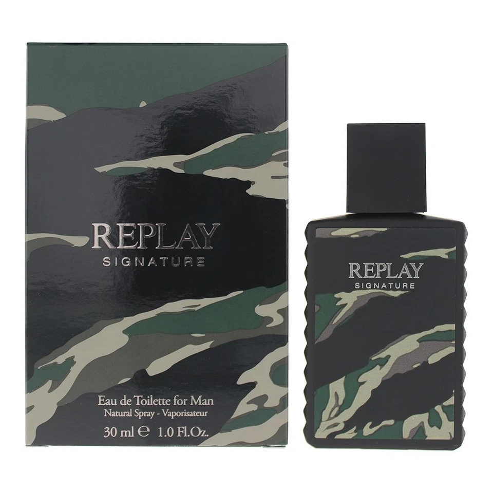 Replay Signature For Man Eau de Toilette 30ml Mens Perfume - Bild 1 von 1