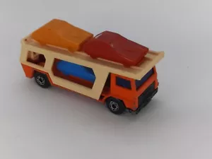 Vintage Matchbox Lesney Superfast No. 11 Car Transporter Diecast G19 - Picture 1 of 6