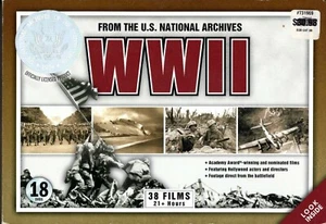 WWII: From the U.S. National Archives (18 Discs, 38 Films) (DVD, 2011). - Foto 1 di 2