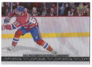 17/18 2017 UPPER DECK TIM HORTONS HOCKEY TRIPLE EXPOSURE CARDS TE-X U-Pick List