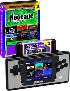 Retro Handheld Game Console for Sega Genesis, 12 MD Games in Cartridge and 18 Bu - Picture 1 of 8
