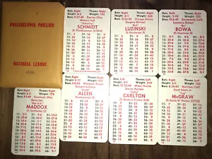 PHILADELPHIA PHILLIES 1975 APBA 24 Card Team Set - SCHMIDT- LUZINSKI- CARLTON - Picture 1 of 1