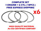 6CYL Piston Rings Set 115MM STD FITS for IVECO 08-524700-00 8361.25.510 8101cc