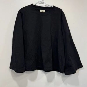 Biesen Damen Top XXL schwarz Baumwolle kastig weite Ärmel Rundhals klassisch NEU - Bild 1 von 7