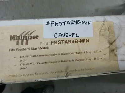 Alfombrillas minimizadoras FKSTAR4B-MIN para Western Star 4900/SF/SB 2012-16 | CAVE-FL Foto 1 de 4