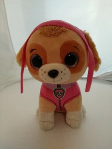 Ty Paw Patrol Skye Plush Dog With Sparkly Eyes Stuffed Animal Toy Cute! - Foto 1 di 6