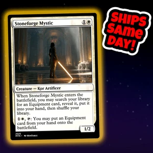 Stoneforge Mystic - Custom Art Magic: The Gathering Playtest Card - Commander - Picture 1 of 4