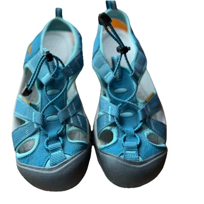 KEEN Newport Waterproof Aqua Teal Walking Hiking Trail Sport Sandals Womens 8 - Image 1 of 4