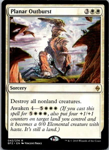 Planar Outburst R Battle for Zendikar BFZ Sorcery Normal 42 - Picture 1 of 2