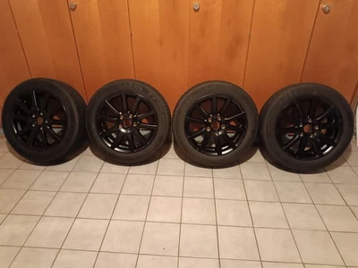 Winterkompletträder Alu (schwarz) 195/55 R16 91V MINI Cooper SE - Bild 1 von 4