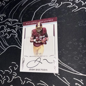 2016 Panini National Treasure - Rookie Rps Signatures Josh Doctson #7 /49 RC,AU - Picture 1 of 2