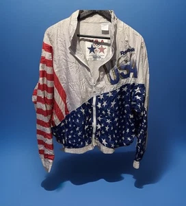 Reebok Jacket Size M USA 1992 Olympia Barcelona Vintage Jordan Dream Team JACKET - Picture 1 of 13