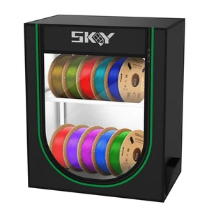 3D Printer Filament Storage Box, 2-Tier Storage Shelves for 3D Printing Busin... - Picture 1 of 7