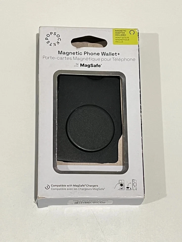 PopSockets Magnetic MagSafe PopWallet+ Phone Wallet & Grip for iPhone - Black - Image 1 of 1