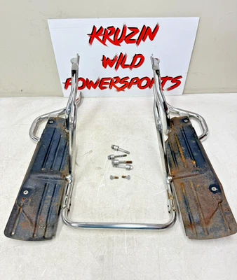 2001 HONDA VALKYRIE INTERSTATE Saddlebag Left Right Mount Bracket + Hardware - Image 1 of 4