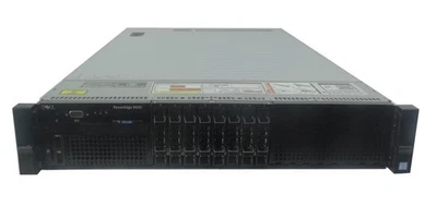 Dell Poweredge R830 4x E5-4660 V4 2,2 GHz 64 núcleos 512 GB H730 8x bandejas 2x1600 W Foto 1 de 3