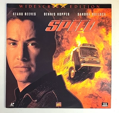Speed (Laserdisc) *VG close to LN* THX Widescreen, Keanu Reeves, Sandra Bullock - Image 1 of 4