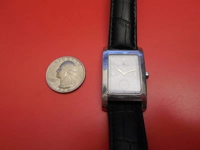 BAUME MERCIER SOLID STAINLESS STEEL 24MM MEN MID SIZE HAMPTON DRESS SUB SECOND - Image 1 of 4