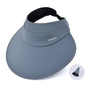 Sun Visor Hats Women Floppy Large Brim Summer UV Protection Beach Cap for Sum... - Picture 1 of 7