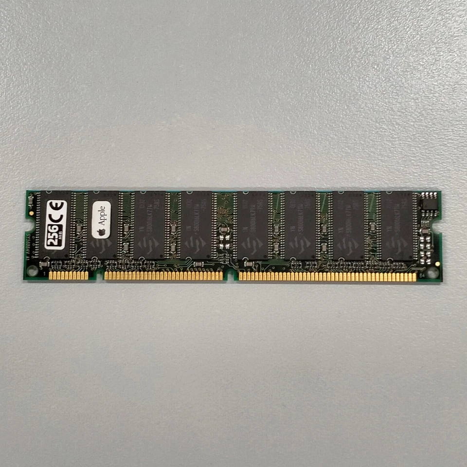 SpecTek Apple PowerMac G3 256MB PC100 100MHz non-ECC Unbuffered 168-Pin DIMM - Image 1 of 4