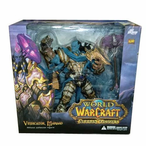 DC Unlimited World of Warcraft Vindicator Maraad Deluxe Collector Figure New Cover