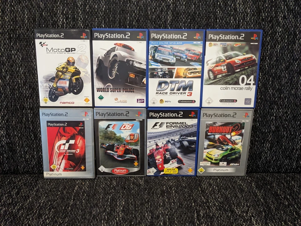 Sony Playstation 2 Spiele zur Auswahl PS2 Rennen Rennspiele Need for Speed - Bild 1 von 1