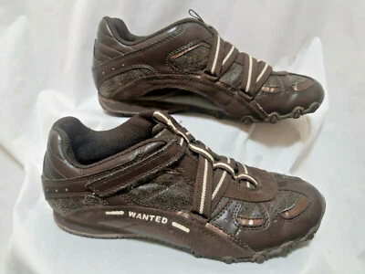 Zapatos sin cordones para mujer WANTED "Shine" marrón bronce talla 7 en muy buena condición Foto 1 de 4