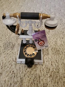 Gemmy Halloween Spooky Talking Telephone Phone Rotary Dial Rings Scary Decor - Picture 1 of 2