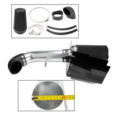 Kit de admisión de aire frío de 4"" protector térmico para Chevrolet Tahoe 4,8 L 5,3 L V8 2000-05 06 Foto 1 de 4