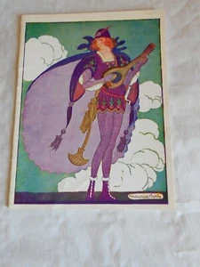Vintage Programme Trianon Lyrique 1935 Art deco Maurice berty cover - Foto 1 di 3