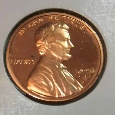 1975 Lincoln Memorial Cent  S - Proof - Uncirculated Cover