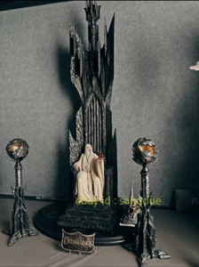 Weta Saruman Trono El Señor de los Anillos H111cm Figura Modelo Estatua En Stock - Imagen 1 de 8