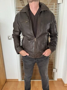 Lammnappa Leder Jacke Vintage Herren ,Camel Activ ,neuwertig. - Bild 1 von 13