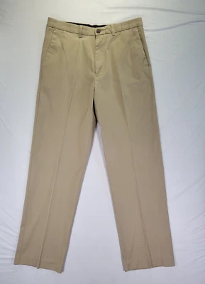 Haggar Pants Expandomatic Stretch Mens 34x34 (Actual 34 X 32 ) Comfort Waist - Image 1 of 4