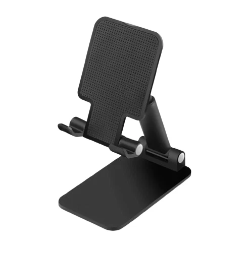 SUPPORTO PORTA SMARTPHONE CELLULARE TABLET IPAD DA TAVOLO UNIVERSALE REGOLABILE - Immagine 1 di 4