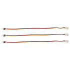  3 Pcs Pin Fan Cable 3pin CPU Splitter Case Extension Adapter Cord