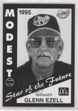 1995 Team Issue Modesto A's Glenn Ezell