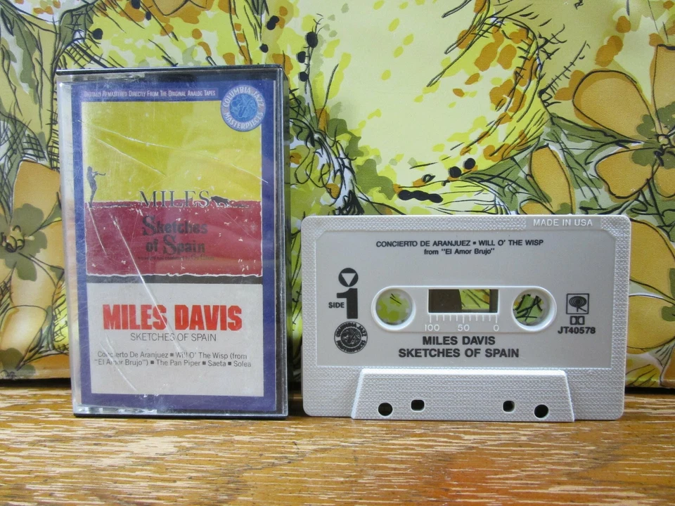 MILES DAVIS - Sketches Of Spain - Cassette Tape Jazz Columbia/CBS Vintage  Foto 1 de 4