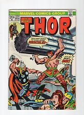 Marvel The Mighty Thor Issue #221 Comic Hercules Enraged! Pluto  5.0 VG/FN 1974
