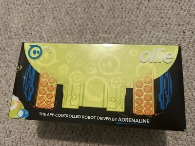 Sphero Orbotix Ollie 1B01 Phone Controlled Blue  & White Robot w Charger READ - Image 1 of 4