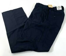 NEW WOMENS FLYING CROSS POLY WOOL 7 POCKET PANTS HOUPDTRSW1 NAVY 22x36 UNHEMMED