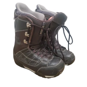 BURTON Men's Ruler Snowboard Boots  Size 9 Brown Lace - Picture 1 of 12