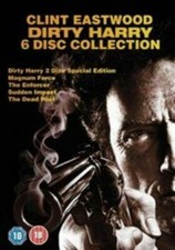DVD Dirty Harry 1-5 Collection Clint Eastwood Importbox deutsche Tonspur 6 DVDs