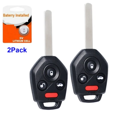 2 Repuestos para Subaru Outback Legacy 2010 2011 2012 2013 2014 Mando a distancia Llavero  Foto 1 de 4