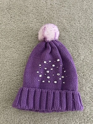 Gorro de joias roxo feminino tamanho 10-14 - Imagem 1 de 4