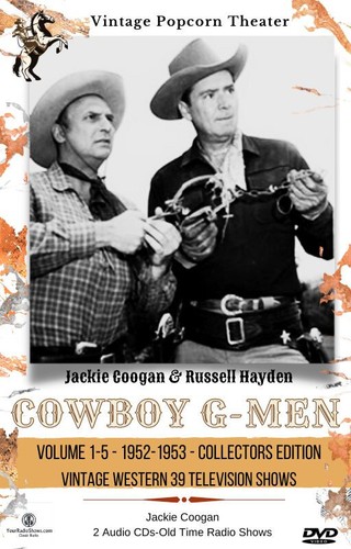 Cowboy G-Men TV 2 Case All 39 Episodes - SEALED - 10 DVDs+ Bonus OTR CDs