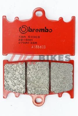 Pastilhas de freio dianteiras sinterizadas Kawasaki ZXR750 H1-H2 1989 1990 Brembo SA - Imagem 1 de 4