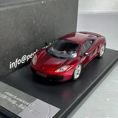 1/43 Peako #4307RE Mclaren MP4-12C Volcano Red con rueda estándar Foto 1 de 2