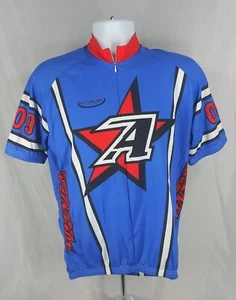 Arizona Cycling Jersey L Mens Adventure Bicycle Company Short Sleeve Shirt - Picture 1 of 8
